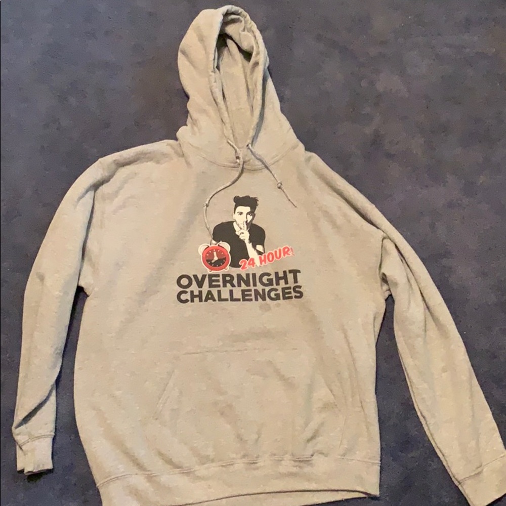Aldosworld 24 hour overnight challenge sweatshirt